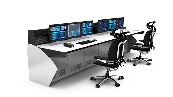 平面监控控制台(款式一) 平面监控控制台(款式一)