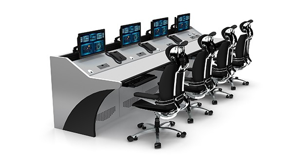 平面监控控制台(款式一) 平面监控控制台(款式一)